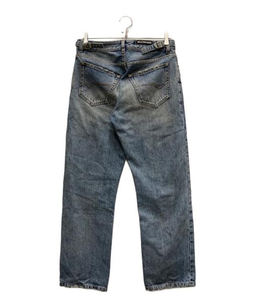 BALENCIAGA（バレンシアガ）BALENCIAGA (バレンシアガ) 24AW Buckle Loose Fit インディゴ サイズ:XSの古着・服飾アイテム