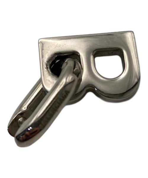 BALENCIAGA（バレンシアガ）BALENCIAGA (バレンシアガ) B CHAIN XS ピアス シルバーの古着・服飾アイテム