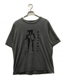 Hysteric Glamour（ヒステリックグラマー）の古着「SIENA BARNES/HYSTERIC DOMINATION Tシャツ」｜グレー