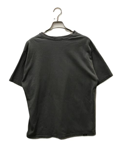 Hysteric Glamour（ヒステリックグラマー）Hysteric Glamour (ヒステリックグラマー) SIENA BARNES/HYSTERIC DOMINATION Tシャツ グレー サイズ:Lの古着・服飾アイテム
