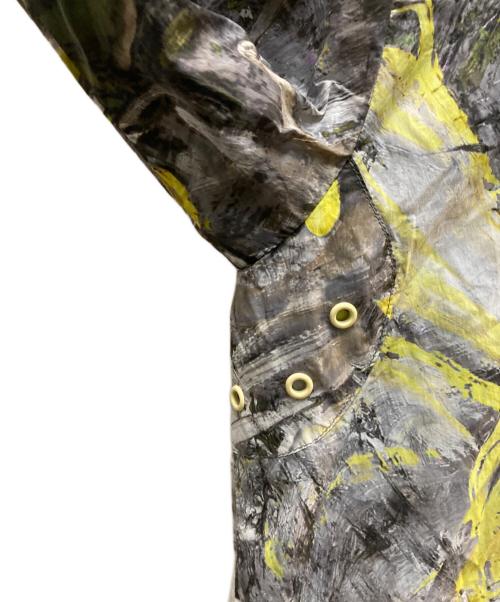 DIESEL（ディーゼル）DIESEL (ディーゼル) J-WARREL-PRINT JACKET グレー サイズ:42の古着・服飾アイテム