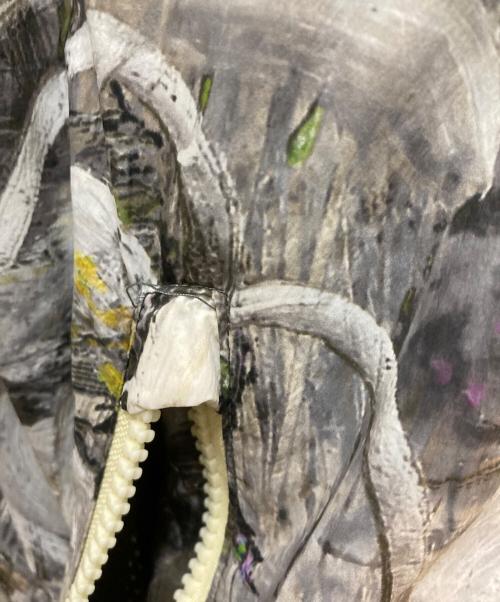 DIESEL（ディーゼル）DIESEL (ディーゼル) J-WARREL-PRINT JACKET グレー サイズ:42の古着・服飾アイテム