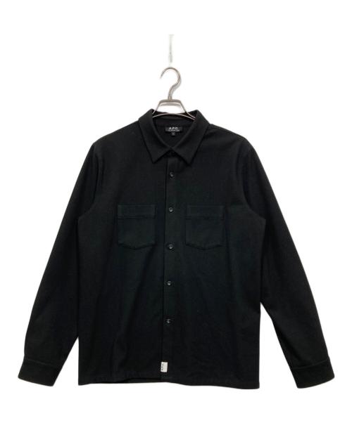 A.P.C.（アーペーセー）A.P.C. (アーペーセー) シャツ ブラック サイズ:Ｌの古着・服飾アイテム
