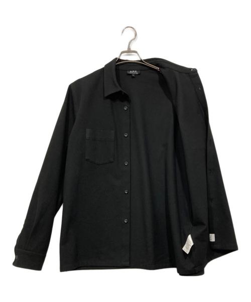 A.P.C.（アーペーセー）A.P.C. (アーペーセー) シャツ ブラック サイズ:Ｌの古着・服飾アイテム