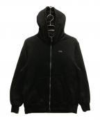 TATRASタトラス）の古着「ダブルジップパーカー」｜ブラック
