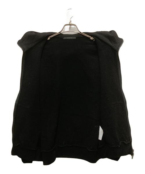 TATRAS（タトラス）TATRAS (タトラス) ダブルジップパーカー ブラック サイズ:36の古着・服飾アイテム