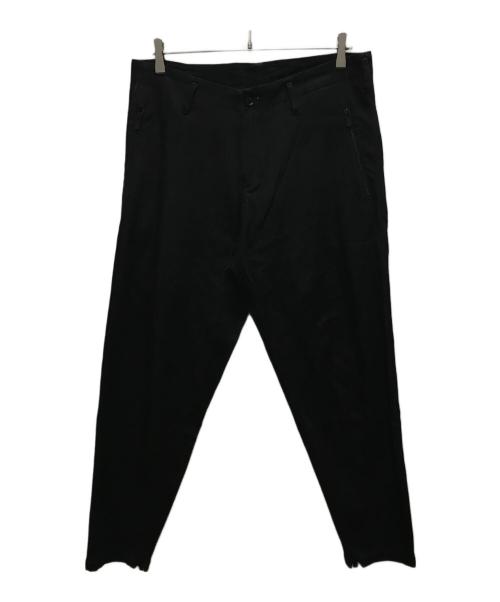 Yohji Yamamoto pour homme（ヨウジヤマモト プールオム）Yohji Yamamoto pour homme (ヨウジヤマモト プールオム) テーパードサルエルデニム ブラック サイズ:2の古着・服飾アイテム