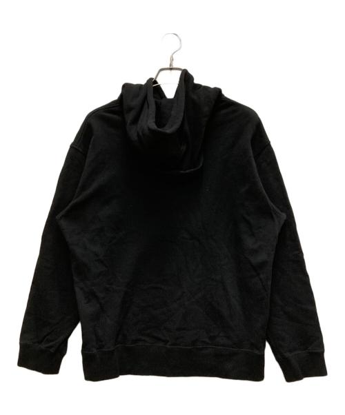Y's for men（ワイズフォーメン）Y'S for men (ワイズフォーメン) LOGO HOODIE ブラック サイズ:3の古着・服飾アイテム