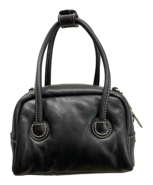 MARGESHERWOOD（マージシャーウッド）MARGESHERWOOD (マージシャーウッド) OUTPOCKET HOBO MINI ブラックの古着・服飾アイテム