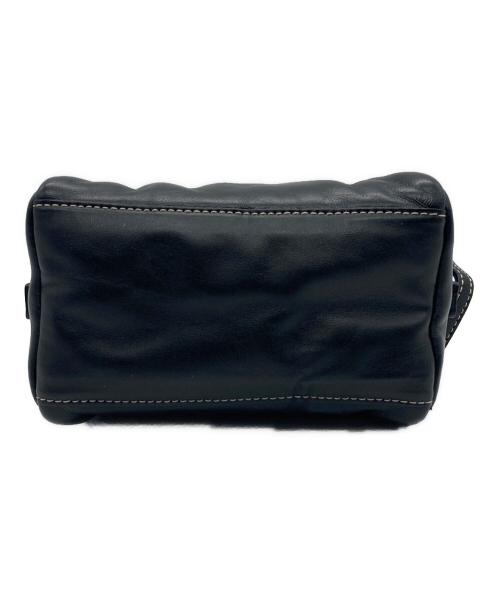 MARGESHERWOOD（マージシャーウッド）MARGESHERWOOD (マージシャーウッド) OUTPOCKET HOBO MINI ブラックの古着・服飾アイテム