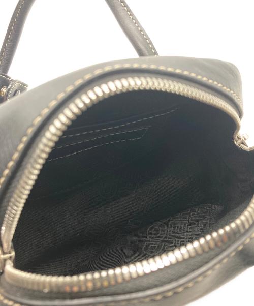 MARGESHERWOOD（マージシャーウッド）MARGESHERWOOD (マージシャーウッド) OUTPOCKET HOBO MINI ブラックの古着・服飾アイテム