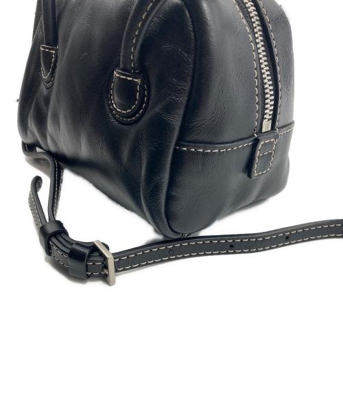 MARGESHERWOOD（マージシャーウッド）MARGESHERWOOD (マージシャーウッド) OUTPOCKET HOBO MINI ブラックの古着・服飾アイテム