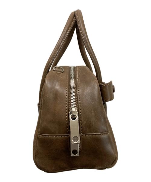 MARGESHERWOOD（マージシャーウッド）MARGESHERWOOD (マージシャーウッド) SOFT TOTE MINI ブラウンの古着・服飾アイテム