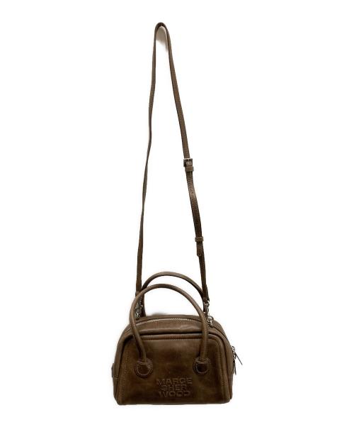 MARGESHERWOOD（マージシャーウッド）MARGESHERWOOD (マージシャーウッド) SOFT TOTE MINI ブラウンの古着・服飾アイテム