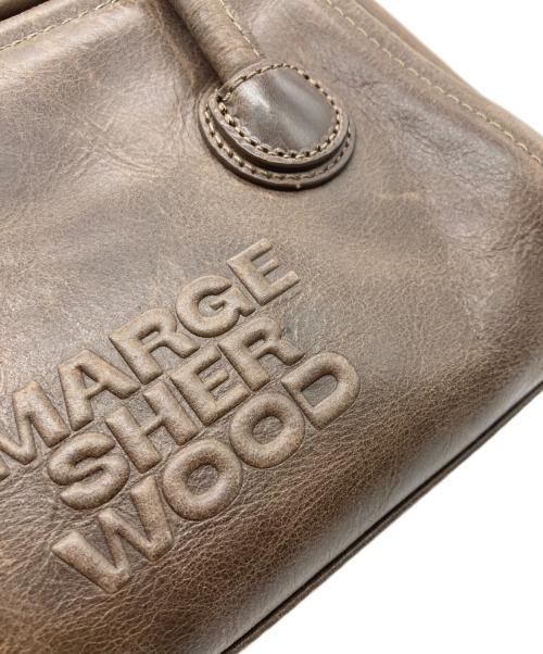 MARGESHERWOOD（マージシャーウッド）MARGESHERWOOD (マージシャーウッド) SOFT TOTE MINI ブラウンの古着・服飾アイテム