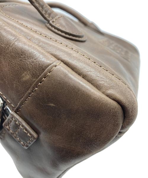 MARGESHERWOOD（マージシャーウッド）MARGESHERWOOD (マージシャーウッド) SOFT TOTE MINI ブラウンの古着・服飾アイテム