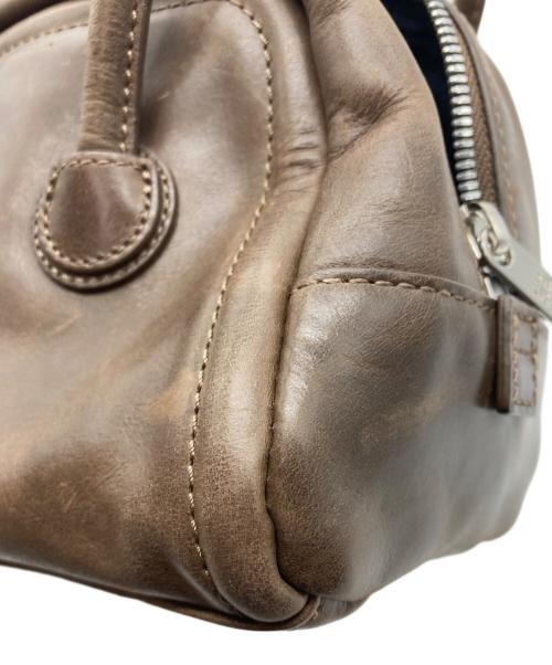 MARGESHERWOOD（マージシャーウッド）MARGESHERWOOD (マージシャーウッド) SOFT TOTE MINI ブラウンの古着・服飾アイテム