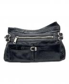 MARGESHERWOODマージシャーウッド）の古着「OUTPOCKETSHOULDER」｜ブラック