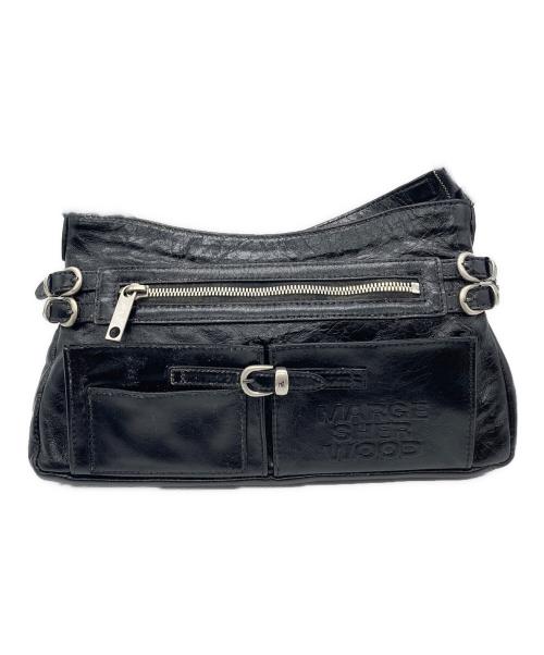 MARGESHERWOOD（マージシャーウッド）MARGESHERWOOD (マージシャーウッド) OUTPOCKETSHOULDER ブラックの古着・服飾アイテム