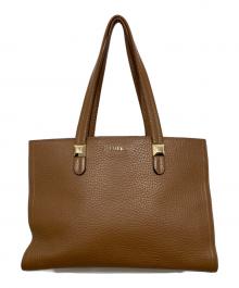 FURLA（フルラ）の古着「レザートートバッグ」｜ブラウン