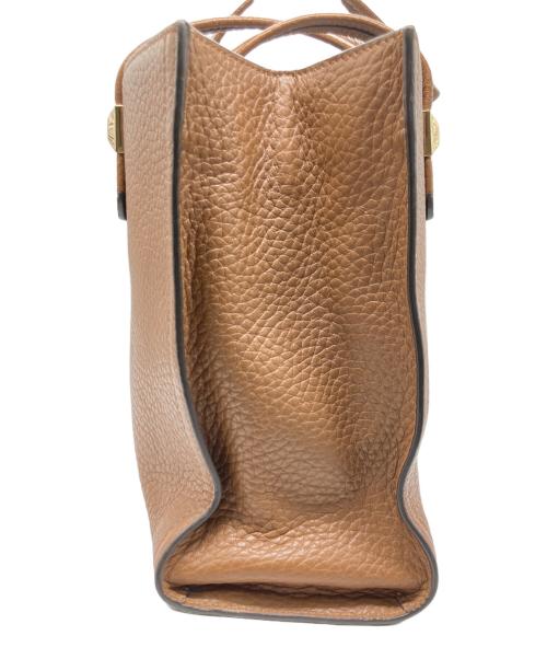 FURLA（フルラ）FURLA (フルラ) レザートートバッグ ブラウンの古着・服飾アイテム