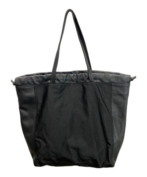IACUCCI（イアクッチ）IACUCCI (イアクッチ) ナイロン切替トートバッグ ブラックの古着・服飾アイテム