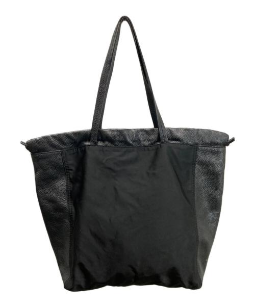 IACUCCI（イアクッチ）IACUCCI (イアクッチ) ナイロン切替トートバッグ ブラックの古着・服飾アイテム