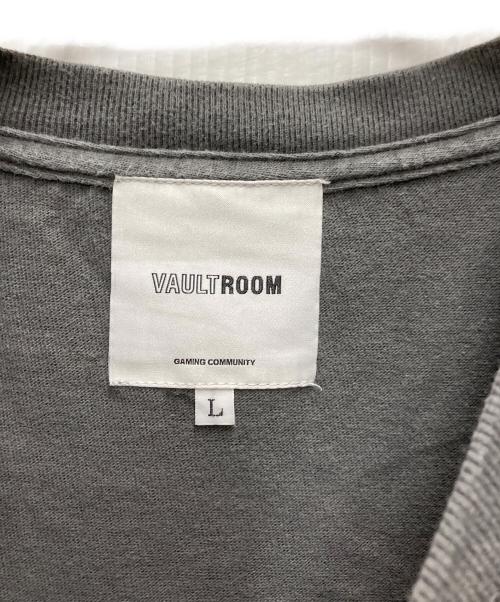 VAULTROOM（ボルトルーム）VAULTROOM (ボルトルーム) GAMING TO HELL Tシャツ グレー サイズ:Lの古着・服飾アイテム
