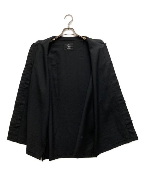 bukht（ブフト）bukht (ブフト) チャイナシャツ ブラック サイズ:Mの古着・服飾アイテム