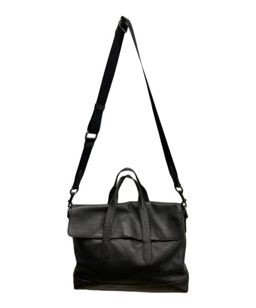 COACH（コーチ）COACH (コーチ) ブリーフレザーバック ブラックの古着・服飾アイテム