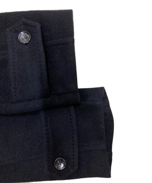 FRAY ID（フレイ アイディー）FRAY ID (フレイ アイディー) タックバルマカンコート ブラック サイズ:Sの古着・服飾アイテム