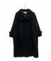 FRAY ID（フレイ アイディー）の古着「タックバルマカンコート」｜ブラック