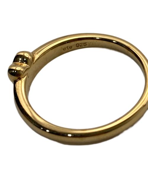 ete（エテ）ete (エテ) ハートリング ゴールド サイズ:11号の古着・服飾アイテム