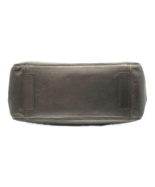 HIROFU（ヒロフ）HIROFU (ヒロフ) DUO トートバッグ メタリックシルバーの古着・服飾アイテム