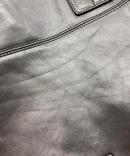 HIROFU（ヒロフ）HIROFU (ヒロフ) DUO トートバッグ メタリックシルバーの古着・服飾アイテム