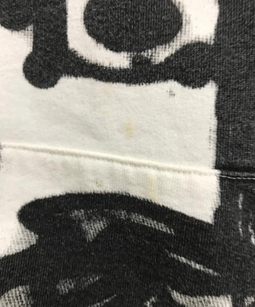 Yohji Yamamoto pour homme（ヨウジヤマモト プールオム）Yohji Yamamoto pour homme (ヨウジヤマモト プールオム) Supreme (シュプリーム) 20AW HOODED SWEATSHIRT ブラック×ホワイト サイズ:Ｍの古着・服飾アイテム