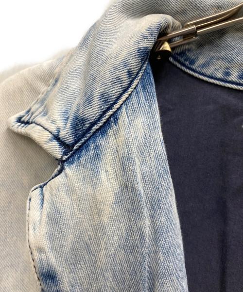 DIESEL（ディーゼル）DIESEL (ディーゼル) 半袖デニムシャツ ブルー サイズ:XLの古着・服飾アイテム