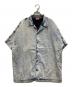 DIESEL（ディーゼル）の古着「半袖デニムシャツ」｜ブルー