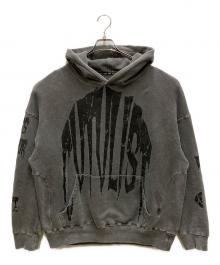 CVTVLIST（カタリスト）の古着「フーデットロゴパーカー」｜グレー