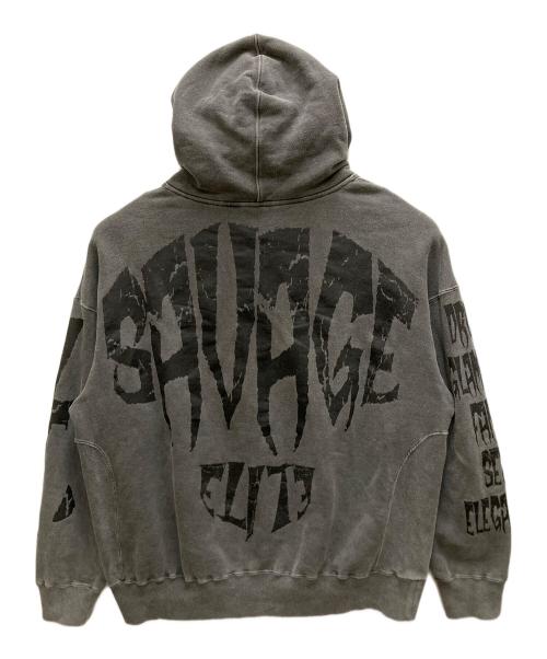 CVTVLIST（カタリスト）CVTVLIST (カタリスト) フーデットロゴパーカー グレー サイズ:1の古着・服飾アイテム