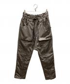 CVTVLISTカタリスト）の古着「FRONT SNAP PANTS」｜グレー