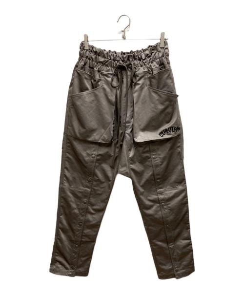 CVTVLIST（カタリスト）CVTVLIST (カタリスト) FRONT SNAP PANTS グレー サイズ:1の古着・服飾アイテム