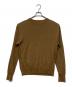 PHIGVEL MAKERS（フィグベルマーカーズ）の古着「コットンクルーネックニット」｜ブラウン