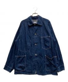 POST O'ALLS（ポストオーバーオールズ）の古着「カバーオール/8 oz. vintage denim」｜ネイビー