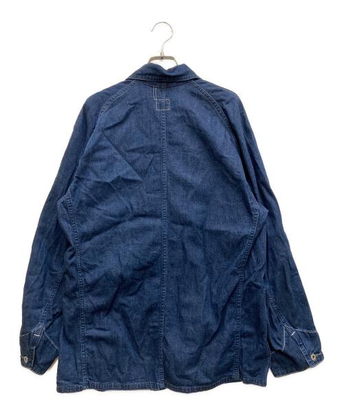 POST O'ALLS（ポストオーバーオールズ）POST O'ALLS (ポストオーバーオールズ) カバーオール/8 oz. vintage denim ネイビー サイズ:Mの古着・服飾アイテム