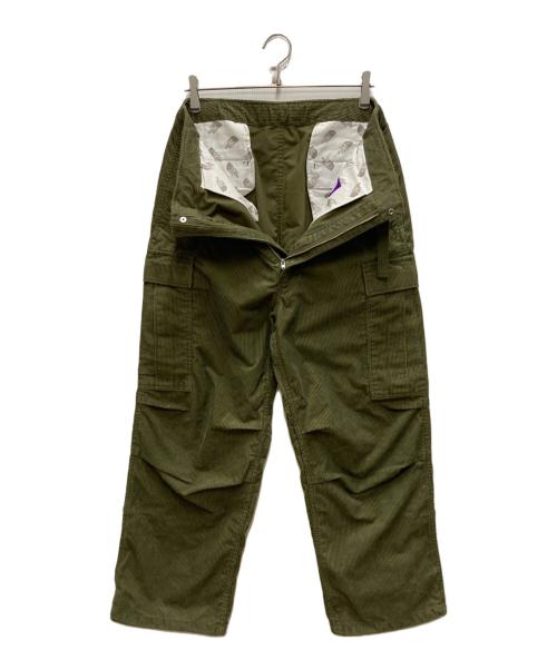 THE NORTHFACE PURPLELABEL（ザ・ノースフェイス パープルレーベル）THE NORTHFACE PURPLELABEL (ザ・ノースフェイス パープルレーベル) Corduroy Cargo Pants カーキ サイズ: 81cm (W32)の古着・服飾アイテム