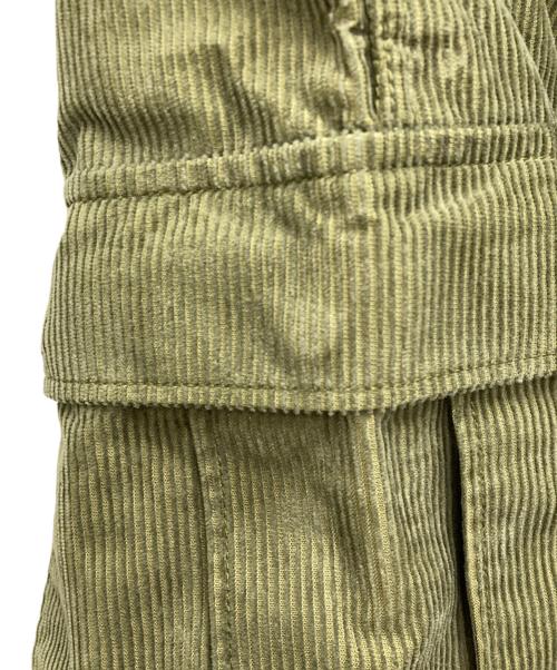 THE NORTHFACE PURPLELABEL（ザ・ノースフェイス パープルレーベル）THE NORTHFACE PURPLELABEL (ザ・ノースフェイス パープルレーベル) Corduroy Cargo Pants カーキ サイズ: 81cm (W32)の古着・服飾アイテム