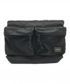 PORTERポーター）の古着「SHOULDER BAG」｜ブラック