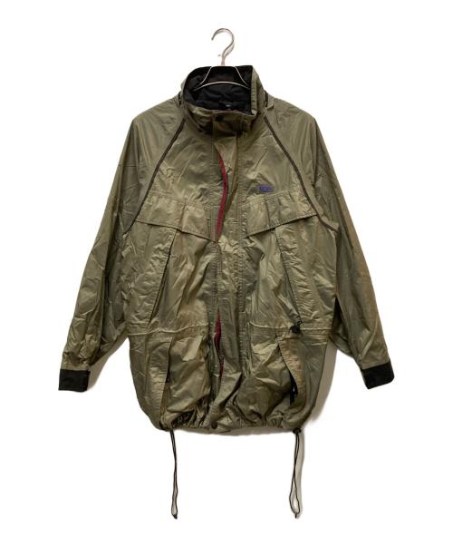 EBTEK（イービーテック）EBTEK (イービーテック) Eddie Bauer (エディーバウアー) 90sゴアテックスナイロンジャケット カーキ サイズ:Mの古着・服飾アイテム