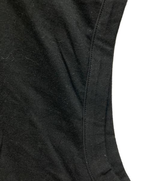 GROUND Y（グラウンドワイ）GROUND Y (グラウンドワイ) ビッグノースリーブTシャツ ブラック サイズ:3の古着・服飾アイテム